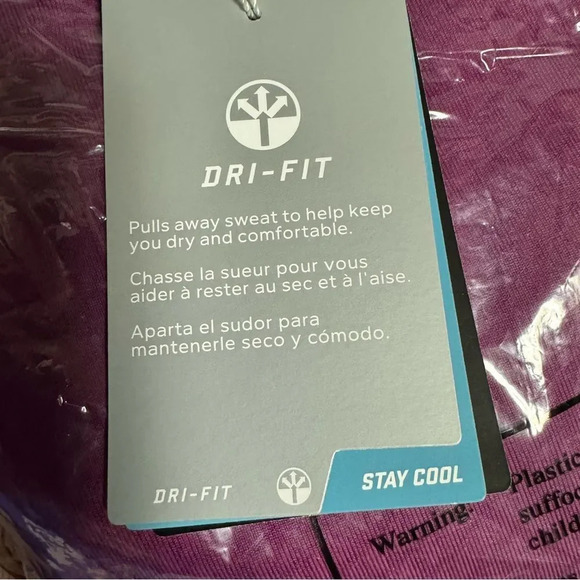 NWT NIKE Tiger Woods Fuschia Dri-Fit Short Sleeve Golf Polo Size XL Fallen Oak - Picture 11 of 13